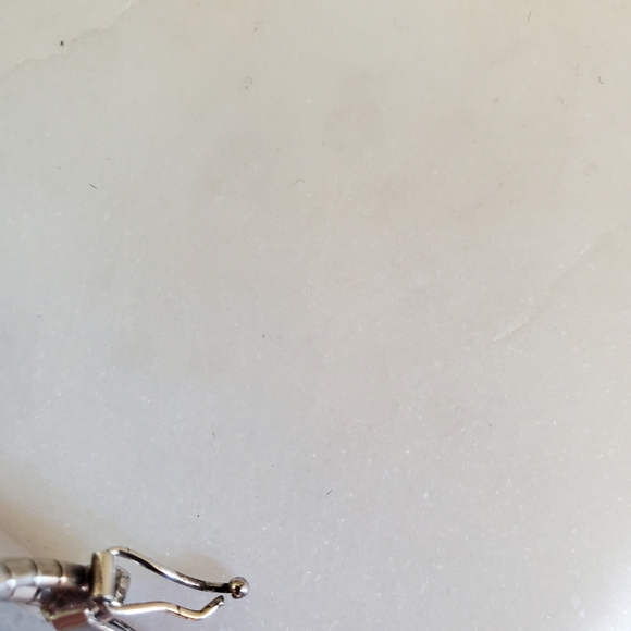 925 Sterling Silver Tri Color Bracelet - Picture 12 of 12